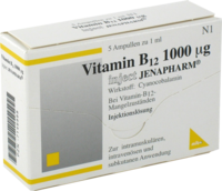 VITAMIN B12 1000 µg Inject Jenapharm Inj.-Lsg.Amp.