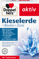 DOPPELHERZ Kieselerde+Biotin+Zink Tabletten