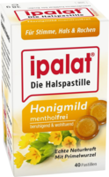 IPALAT Halspastillen honigmild o.Menthol zuckerfr.